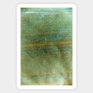 Green Retro Canvas Texture Sticker